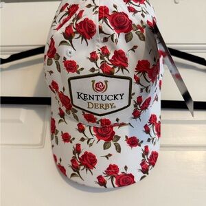 Limited edition NEW NWT 150th Anniversary of the Kentucky Derby hat-  roses